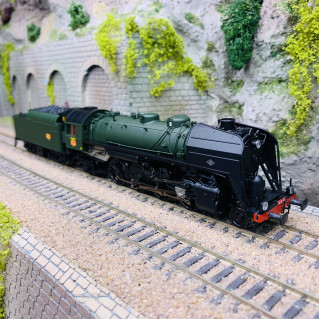 Locomotive Jouef 141 R Charbon (Mikado) - Échelle HO 1/87 - Occasion