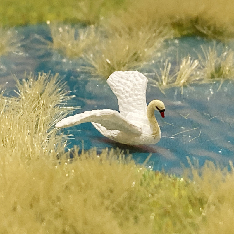 Le déploiement des ailes du cygne - VAN PETERGEM SCENARY HOK25 - HO 1/87