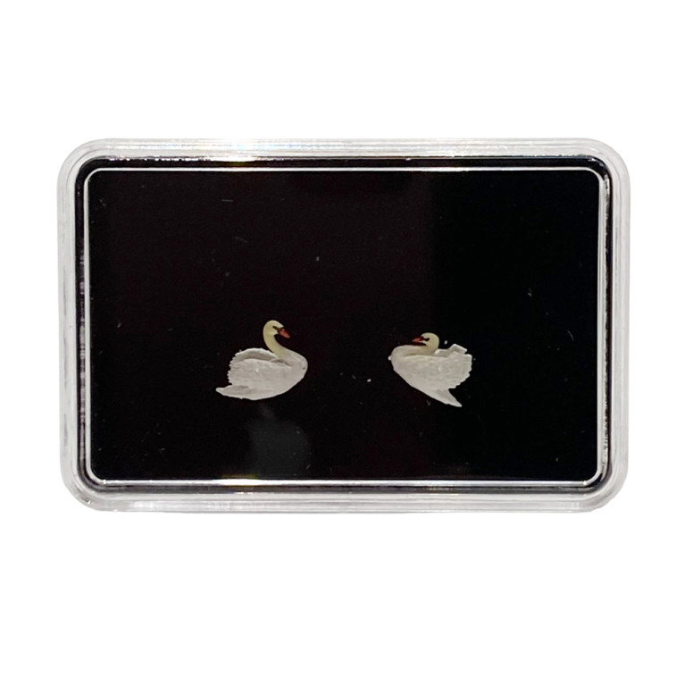 Un couple de cygne - VAN PETERGEM SCENARY HOK20 - HO 1/87