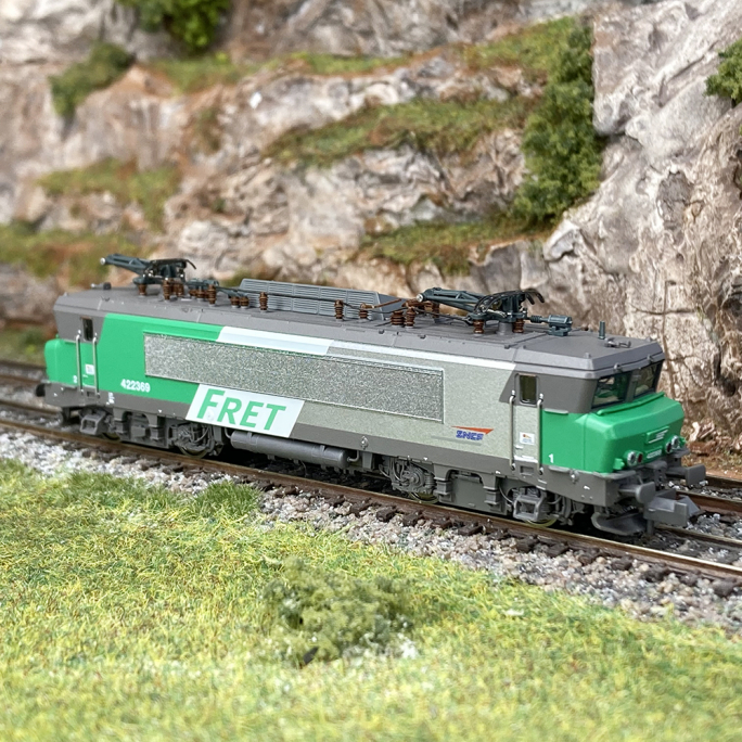 Locomotive électrique BB 422369 "FRET", SNCF, Ep V et VI - FLEISCHMANN 732138 - N 1/160