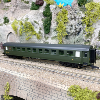 Voiture B11, 2CL train express, SNCF, Ep III - ROCO 6200006 - HO 1/87
