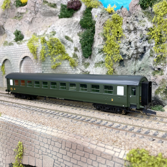 Voiture B11, 2CL train express, SNCF, Ep III - ROCO 6200007 - HO 1/87