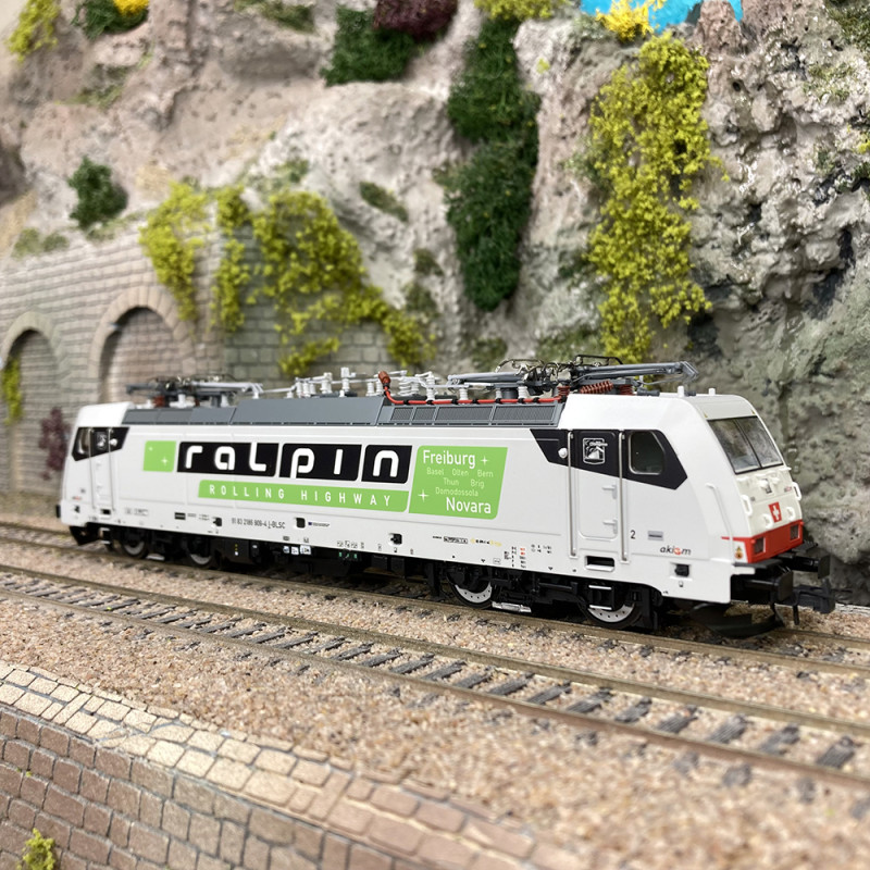 Locomotive électrique Roco 70693 - 189 091-2 RFF - Ep VI Digital Son - HO 1/87 - Neuf