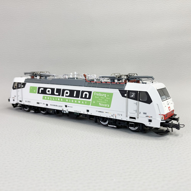 Locomotive électrique 186 909-4, SBB/RALpin, Ep VI digital son - ROCO 7510035 - HO 1/87