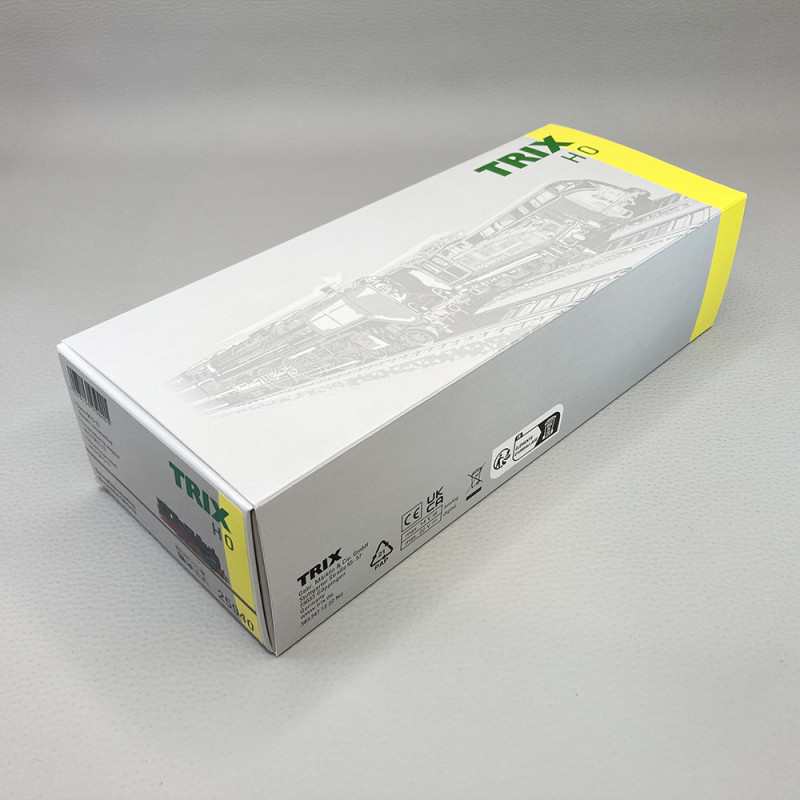 Locomotive vapeur BR 94 539 (ex-prussienne T16.1), DB, Ep III, Digital Son - TRIX 25940 - HO 1/87