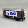 Wagon frigorifique 2 essieux, "Zott Monte" - MARKLIN 44252 - HO 1/87