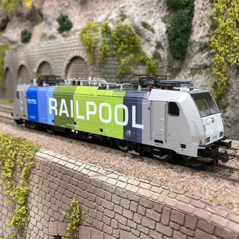 Locomotive électrique 186 295-2, Railpool, Ep VI digital son - ROCO 7510011 - HO 1/87