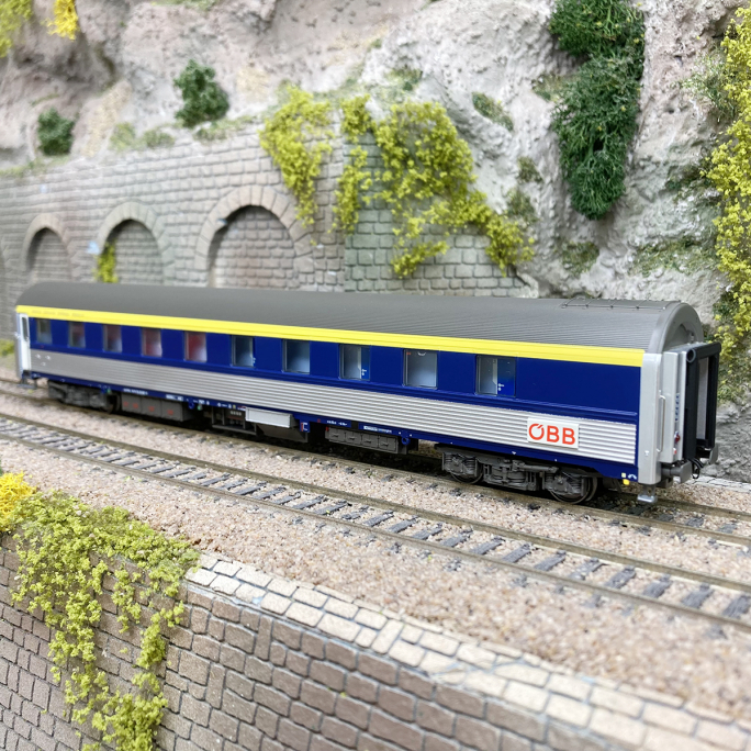 Voiture lits WLAB 30, nouveau logo, ÖBB, Ep VI - LSMODELS 47037 - HO 1/87