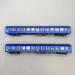 2 voitures lits compartiments, I5 Bc, 2CL, SNCB, Ep IV - LSMODELS 42085 - HO 1/87