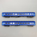 2 voitures lits compartiments, I5 Bc, 2CL, SNCB, Ep IV - LSMODELS 42085 - HO 1/87