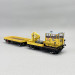 Draisine KLV 53 avec wagon, "Netz Instandhaltung", DB, Ep V et VI - RIVAROSSI HR2911 - HO 1/87