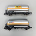 2 wagons citernes à gaz Uh, "Pibigas", FS, Ep IVa - RIVAROSSI HR6621 - HO 1/87