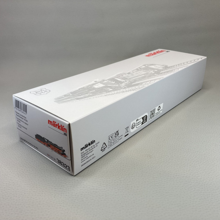Locomotive vapeur BR18 323, DB, Ep III, Digital Son + fumée 3R AC - MARKLIN 38323 - HO 1/87