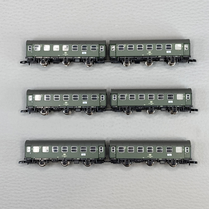 Rame locomotive BR 140 + 3 paires de voitures B3yge, DB, Ep IV - MARKLIN 81304 - Z 1/220