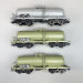 3 wagons citernes Zaes à bogies, CSD, EP IV - MARKLIN 46463 - HO 1/87