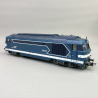 Locomotive diesel BB 567556, "Livrée bleue / logo Casquette" Sncf, Ep V - JOUEF HJ2446 - HO 1/87