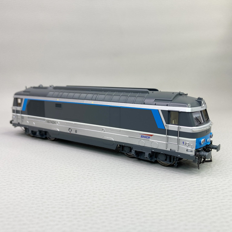 Locomotive diesel BB 167424, "Multiservice" Sncf, Ep VI - JOUEF HJ2447 - HO 1/87