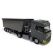 Camion Daf XG semi remorque benne, Gris  - Herpa 316231 - 1/87