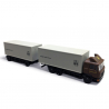 Camion Remorque MAN F90, UPS, Gris - MINIS LC4602 - N 1/160