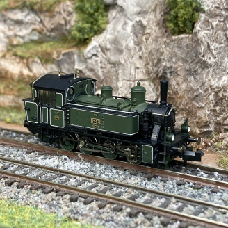 Locomotive vapeur GtL 4/4 2557, K.Bay.Sts.B., Ep I - FLEISCHMANN 7160012 - N 1/160