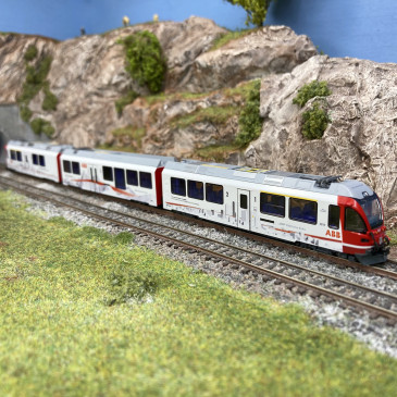 Automotrice ABe 8/12, 3510, "Allegra", ABB, RhB, Ep VI - KATO 7074075 - N 1/160