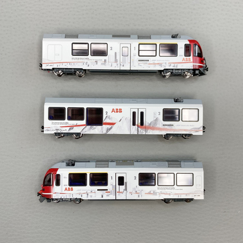 Automotrice ABe 8/12, 3510, "Allegra", ABB, RhB, Ep VI - KATO 7074075 - N 1/160