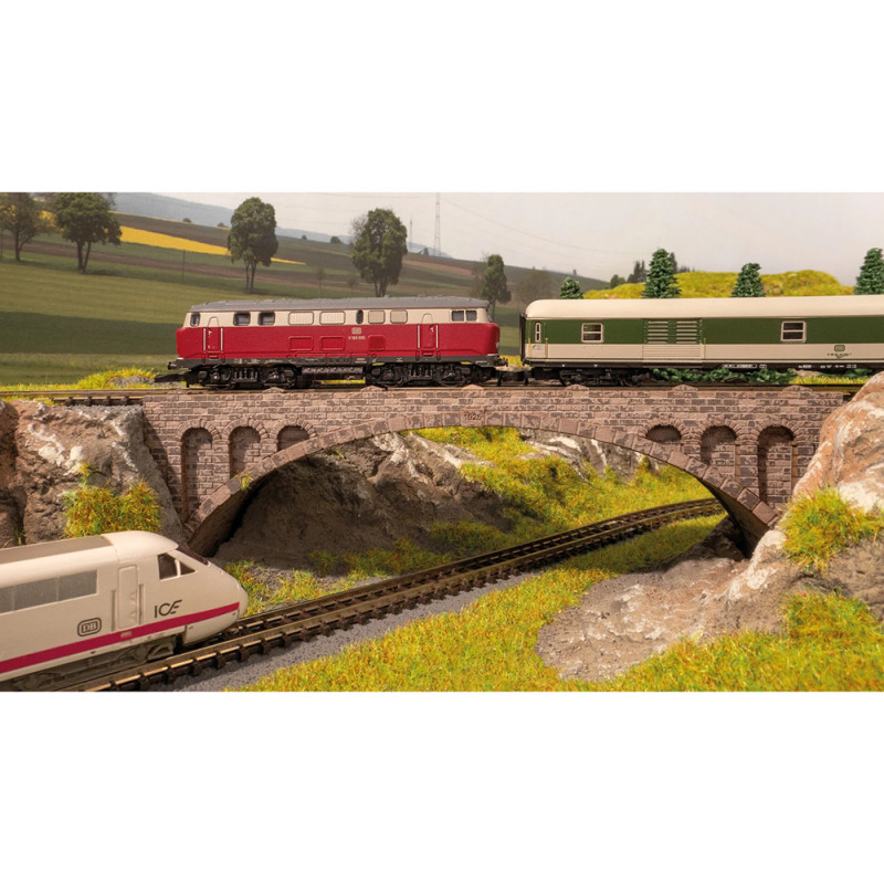 Noch Brücken H0 FALLER 222582 - Bogenbrücke, Spur N Faller Spur N Bahnhof Noch Brücken H0 FALLER 222582 - Bogenbrücke, Spur N Faller Spur N Bahnhof
