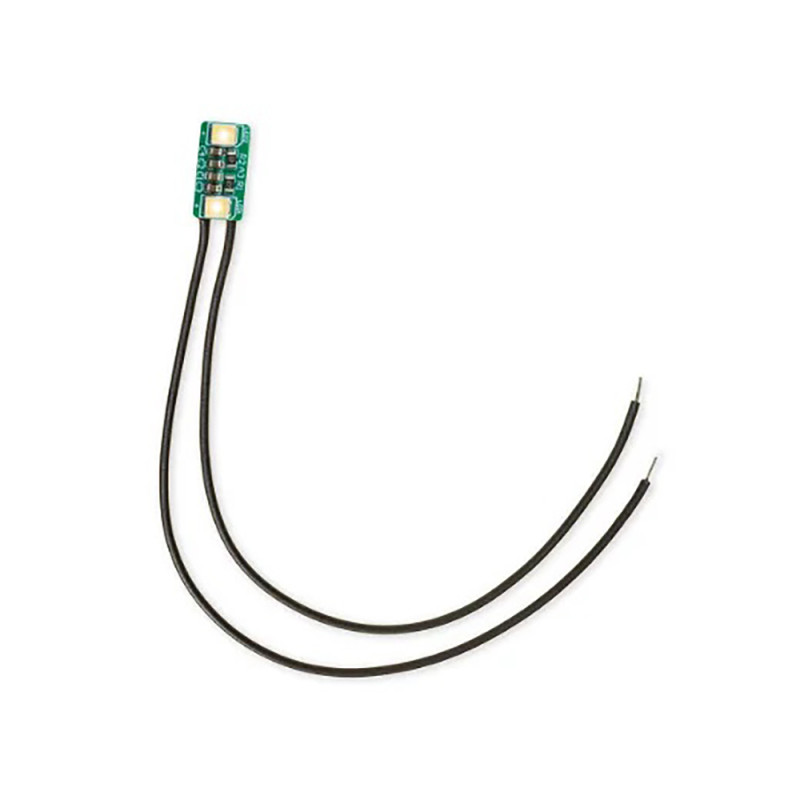 HO. KIT ECLAIRAGE 15 LEDS CMS VOITURE VOYAGEURS. JAUNE .5 PERSONNAGES