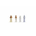 4 Statues Bustes - NOCH 14838 - HO 1/87