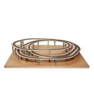 Rampe D'Accès 1 Voie Pour Modélisme Ferroviaire NOCH - Longueur 175 Cm, Hauteur 9 Cm, Pour Circuits De Train Miniature