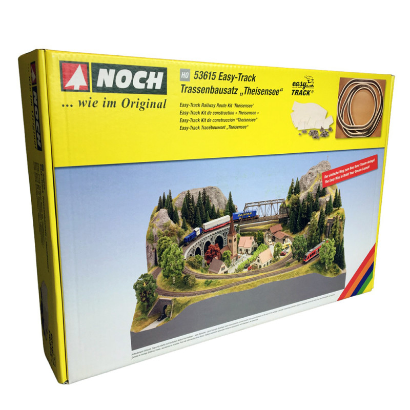Kit de réseau Easy-Track "Theisensee" - NOCH 53615 - HO 1/87