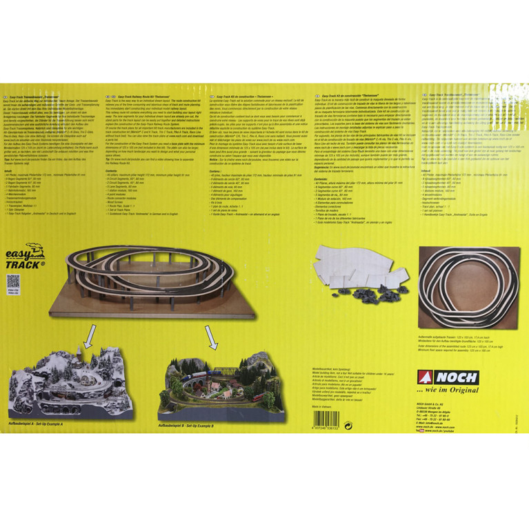 Kit de réseau Easy-Track "Theisensee" - NOCH 53615 - HO 1/87