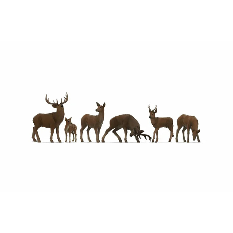 NOCH Figurines Animaux De La Ferme – Échelle Z – Miniatures Détaillées Pour Modélisme Ferroviaire – Déco Et Collection
