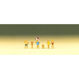 Famille à la plage - PREISER 88524 - Z 1/220