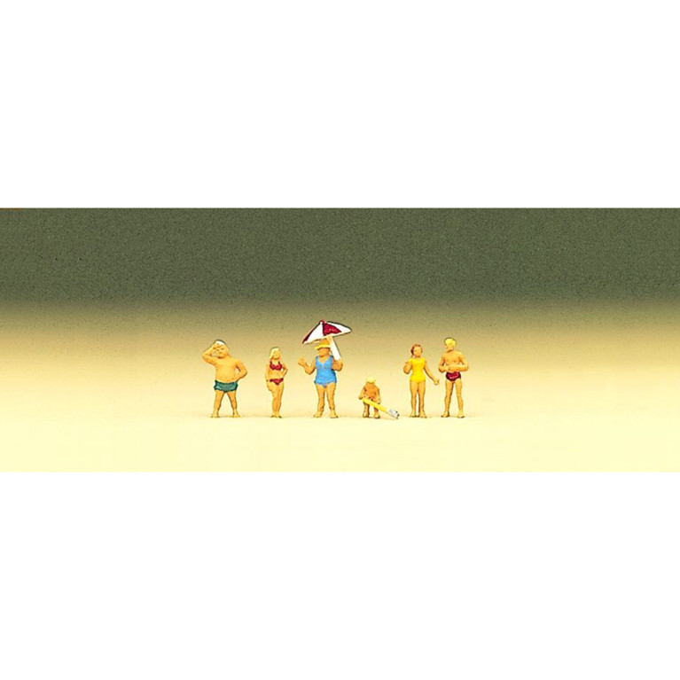 Famille à la plage - PREISER 88524 - Z 1/220