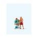 Shopping - PREISER 28081 - HO 1/87
