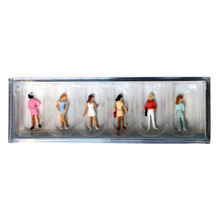 Adolescentes (x6) - PREISER 14006 - HO 1/87
