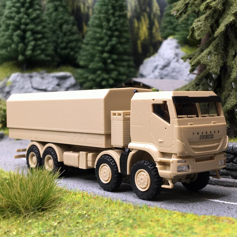 Camion Lourd 1/87 H0 Pour Plateforme De Ballast - Modèle HERPA Personnalisé En Résine 3D