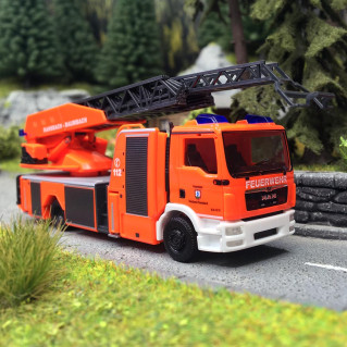 Miniature Lima Camion Avec échelle - 1/64 - France - Années 80 - Sans Boîte