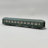 Voiture couchettes UIC Y, B9C9x, vert Celtique, logo encadré jaune, SNCF, Ep IV - REE NW-212 - N 1/160