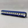 Voiture couchettes UIC Y, B9C9x, livrée TEN, logo Casquette, SNCF, Ep V - REE NW-220 - N 1/160