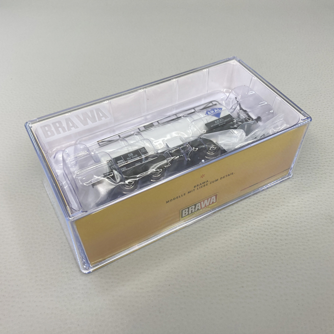 Wagon citerne type ZZ, 2 bogies, "ARAL", DB, Ep III - BRAWA 48511 - HO 1/87