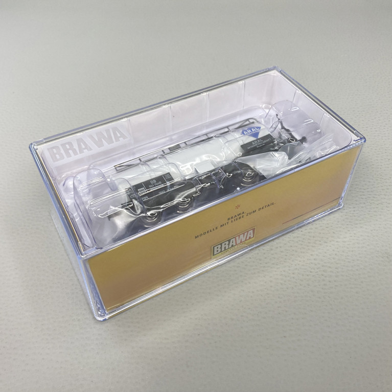 Wagon citerne type ZZ, 2 bogies, "ARAL", DB, Ep III - BRAWA 48511 - HO 1/87