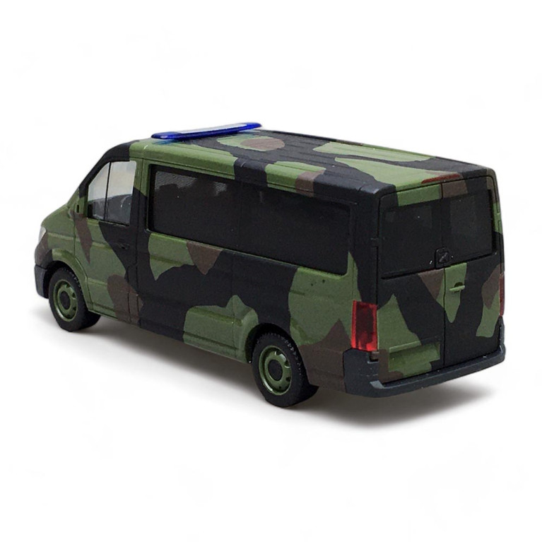 MAN TGE Bus à toit plat "Forces Allemades", Camouflage - Herpa 700825 - 1/87