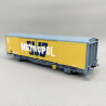 Wagon EVS, Hbis, "Metropol", parois planes, SNCF, Ep IV - LSMODELS 30679 - HO 1/87