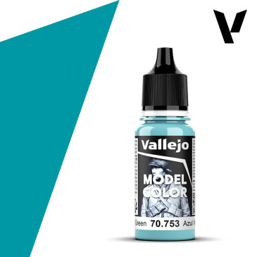 Bleu-vert Clair N°68 - 18ml Model Color - VALLEJO 70.753