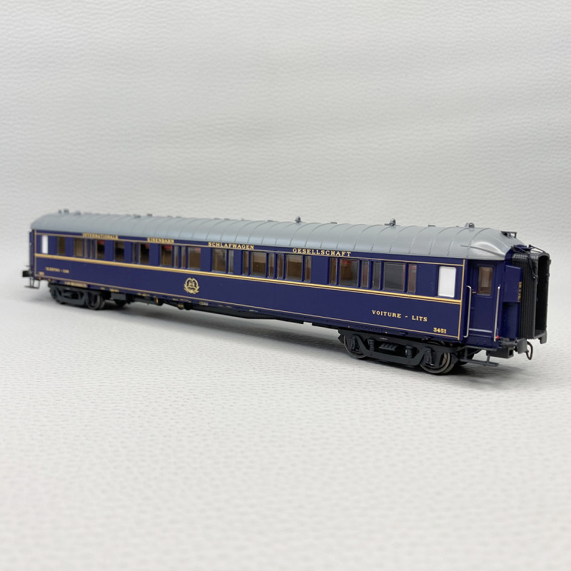 Voiture lits 3451, WL SG20, livrée 1968, CIWL, Ep IV - LSMODELS 49149 - HO 1/87