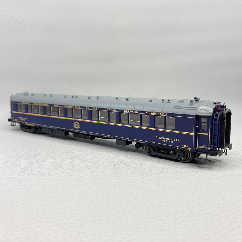 LS Models 49219 - Voiture WL Z Bleue 1935 - Éclairée - HO 1/87 - CIWL