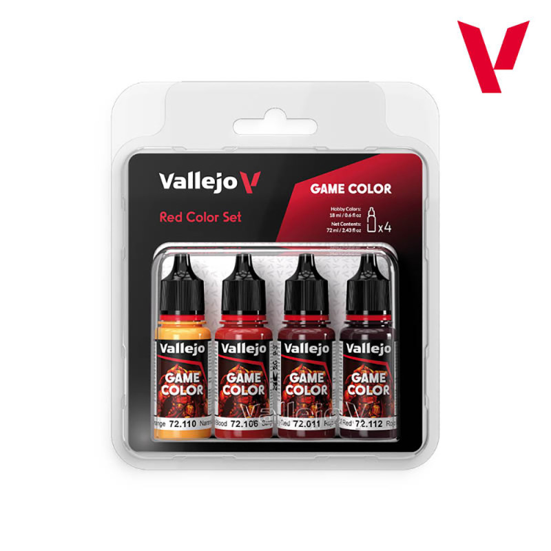 Vallejo Hobby Range 70172 18ml Acrylic Basic Paint (72 Bottles
