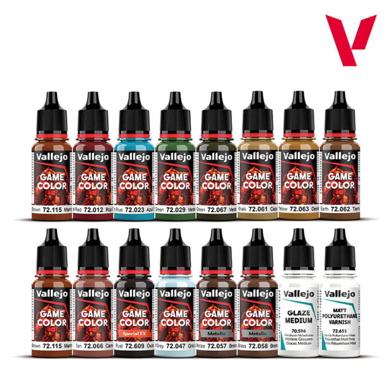 Coffret De 60 Peintures Acryliques Game Air Vallejo - Idéal Pour Maquettes Et Figurines